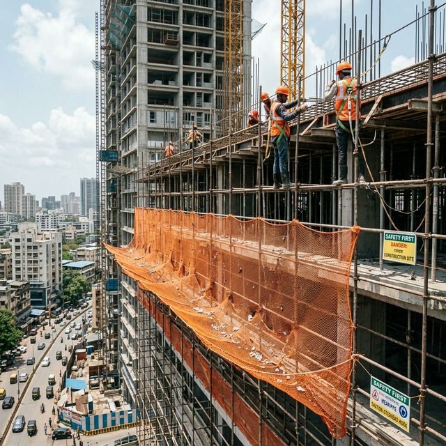 Construction safety net Vijayawada