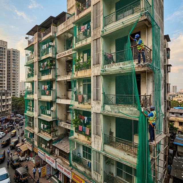 Pigeon net installation Vijayawada